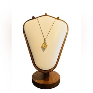 Sarah Coventry Vintage Faux Pearl Pendant Necklace